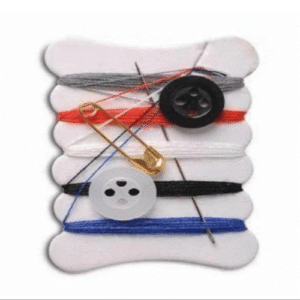 Swing Needle, Thread & Button